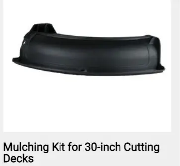 Mulching Kit for 30-inch Cutting Decks