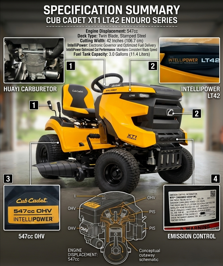 cub cadet 547cc