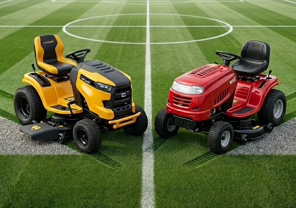รถตัดหญ้านั่งขับ cubcadet&mtd