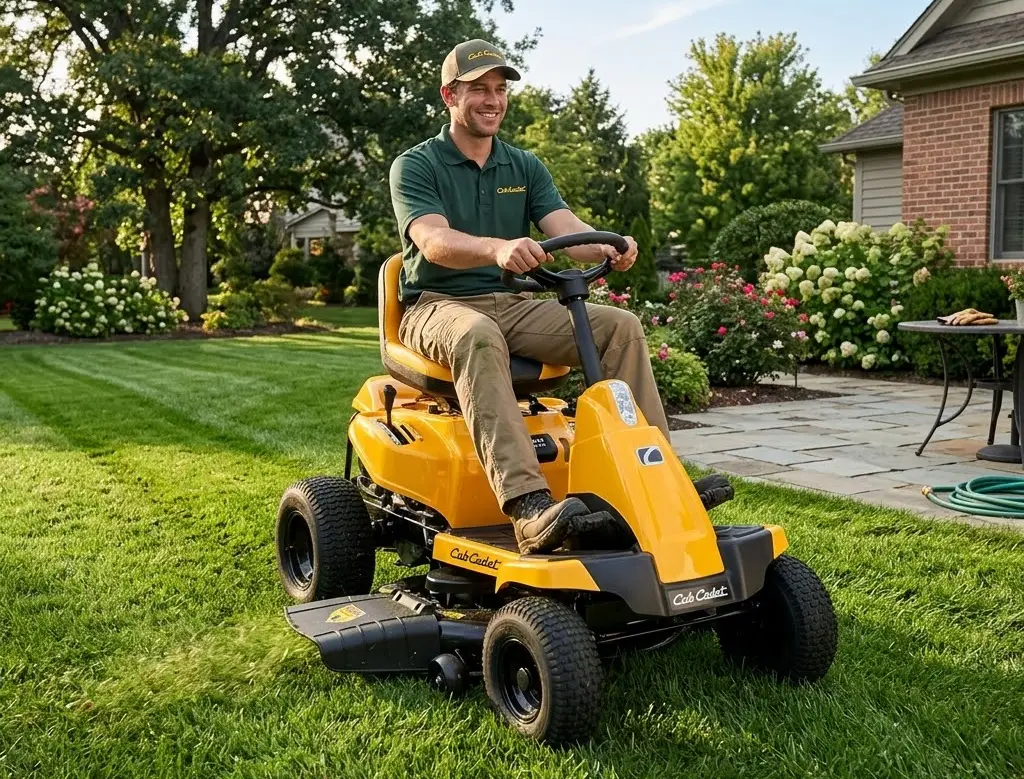 รถตัดหญ้านั่งขับ ขนาดเล็ก cub cadet 10.5แรงม้า